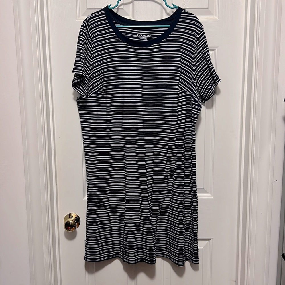 Ava and Viv Plus size T shirt dress